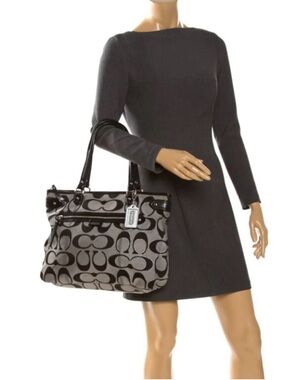 Coach Black and Gray Women's
Bag